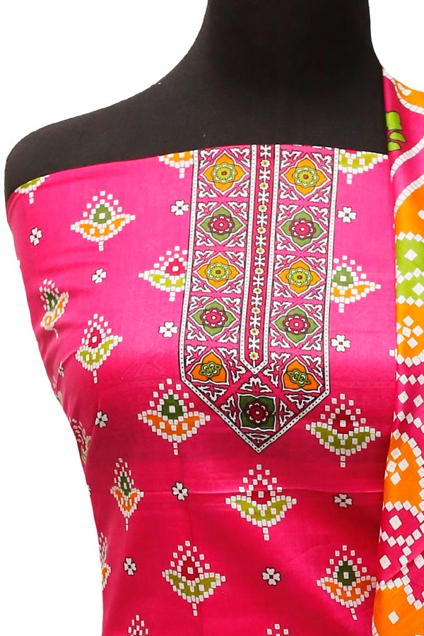 Friha & Farha Naz Lawn`22 D#828 Sh Pink