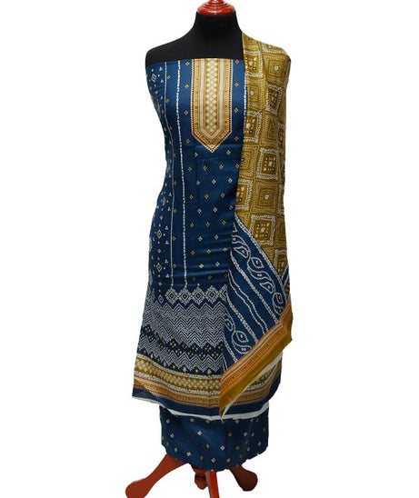 Friha & Farha Naz Lawn`22 D#831 N Blue