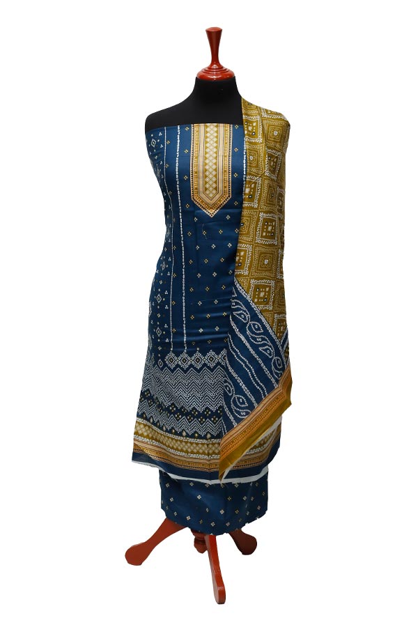 Friha & Farha Naz Lawn`22 D#831 N Blue