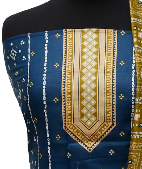 Friha & Farha Naz Lawn`22 D#831 N Blue