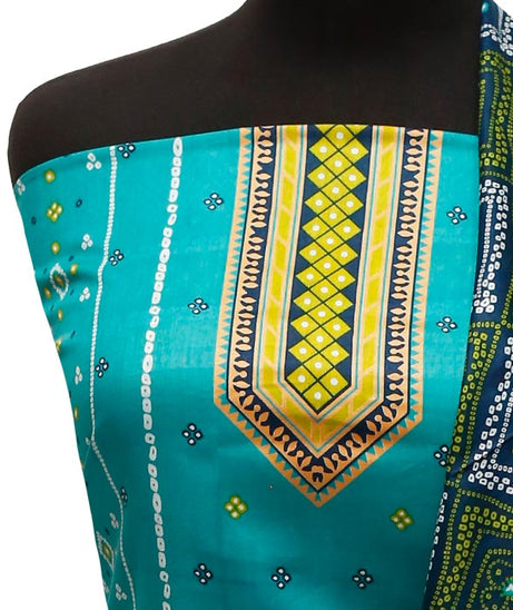 Friha & Farha Naz Lawn`22 D#831 Sea Green