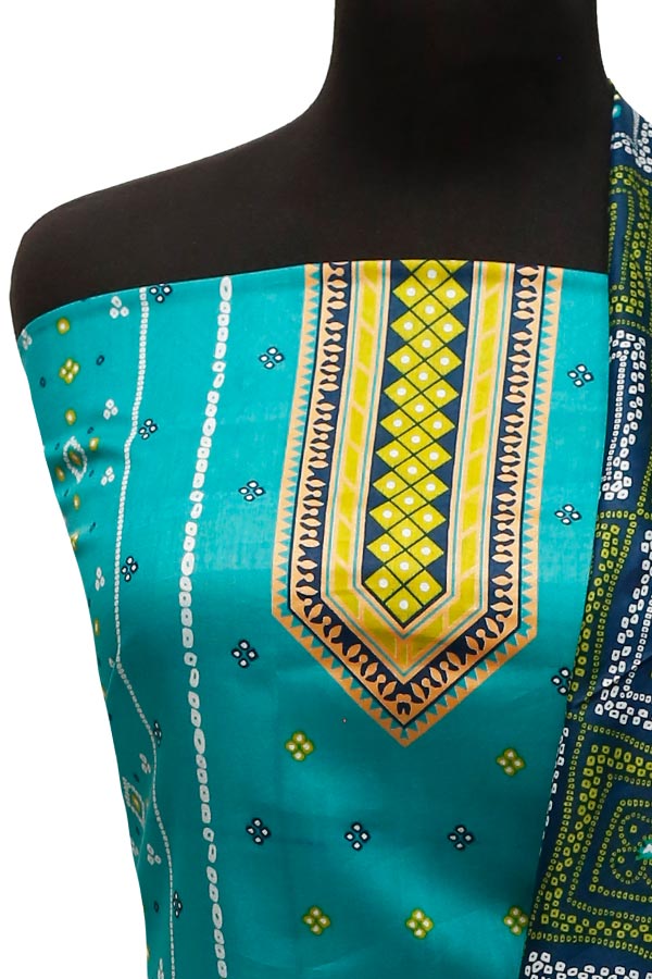 Friha & Farha Naz Lawn`22 D#831 Sea Green
