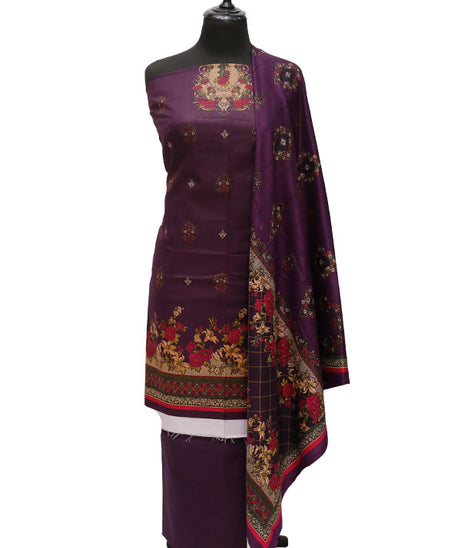 FS Moonsoon Khaddar'21 D#2204 Purple