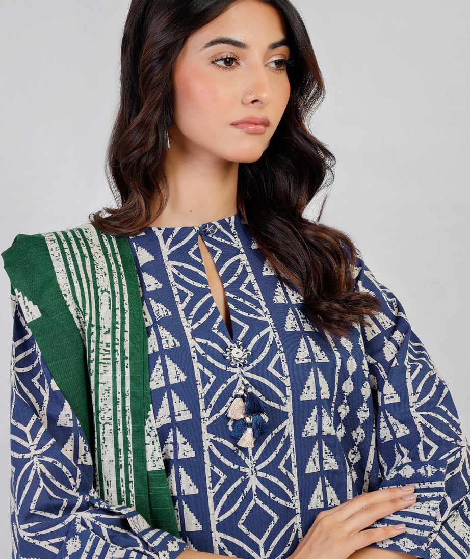 Al-Karam Winter Collection'24 FW#18.1 (BLUE)