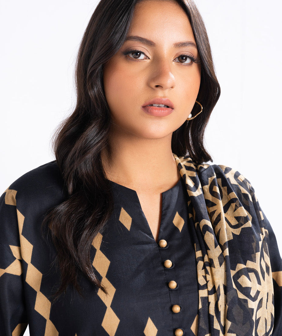 Al-Karam Winter Collection'24 FW#20.1 (Black)