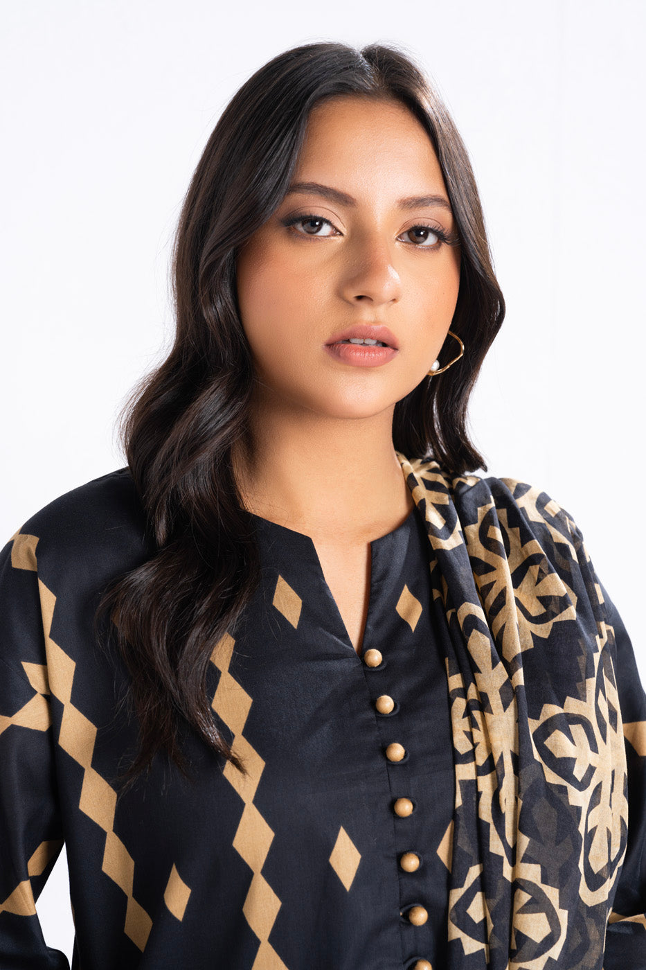 Al-Karam Winter Collection'24 FW#20.1 (Black)