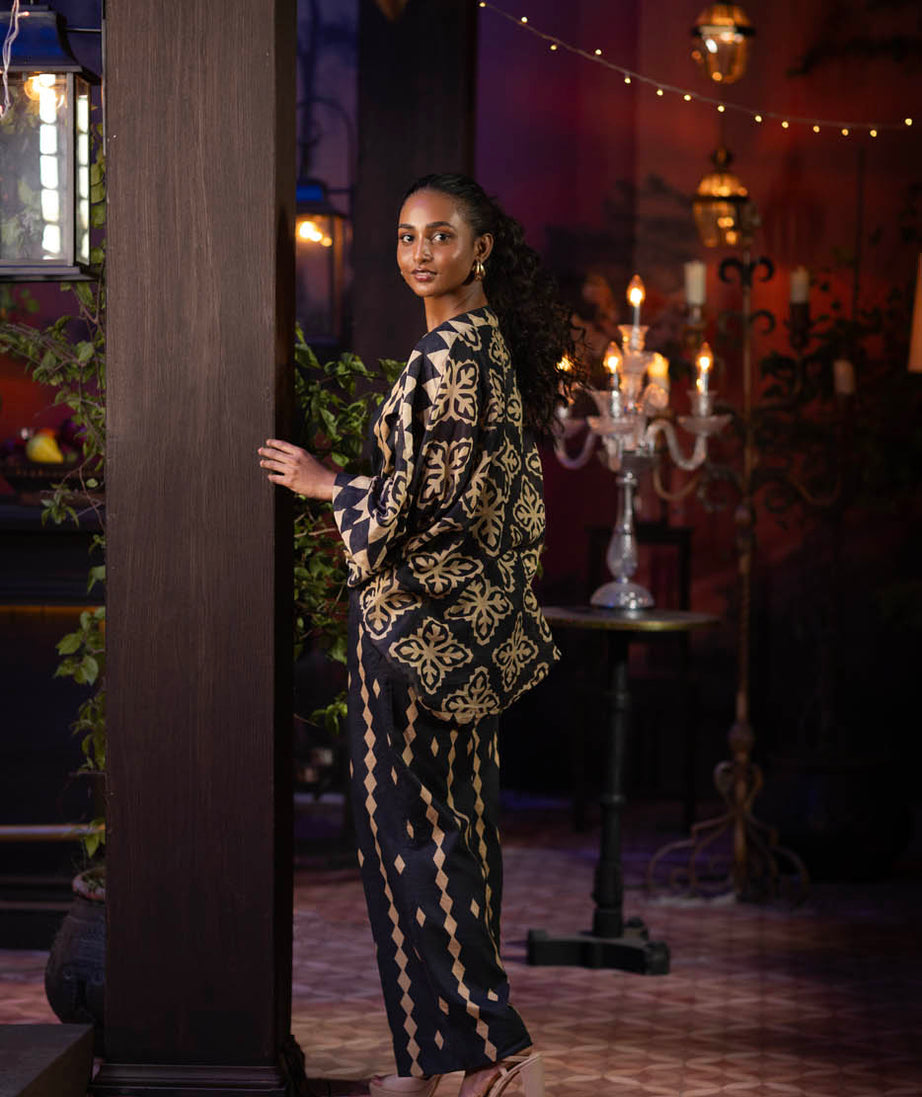Al-Karam Winter Collection'24 FW#20.1 (Black)