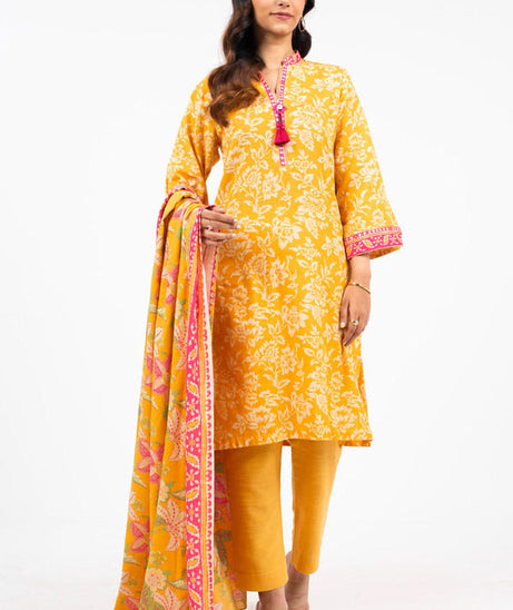 Al-Karam Winter Collection'24 FW#23.1 (Yellow)