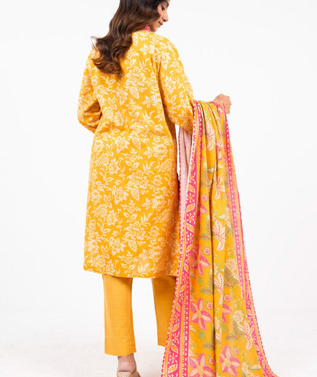 Al-Karam Winter Collection'24 FW#23.1 (Yellow)