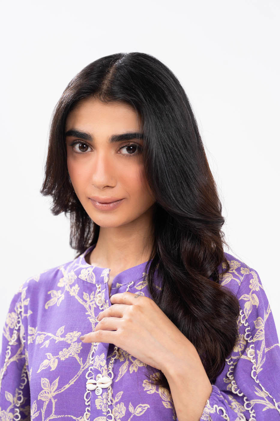 Al-Karam Winter Collection'24 FW#27.1 (PURPLE)