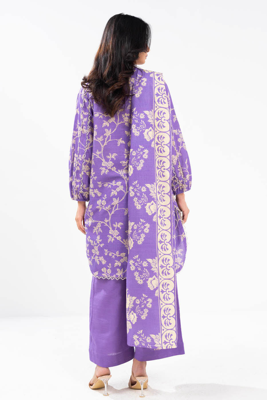 Al-Karam Winter Collection'24 FW#27.1 (PURPLE)