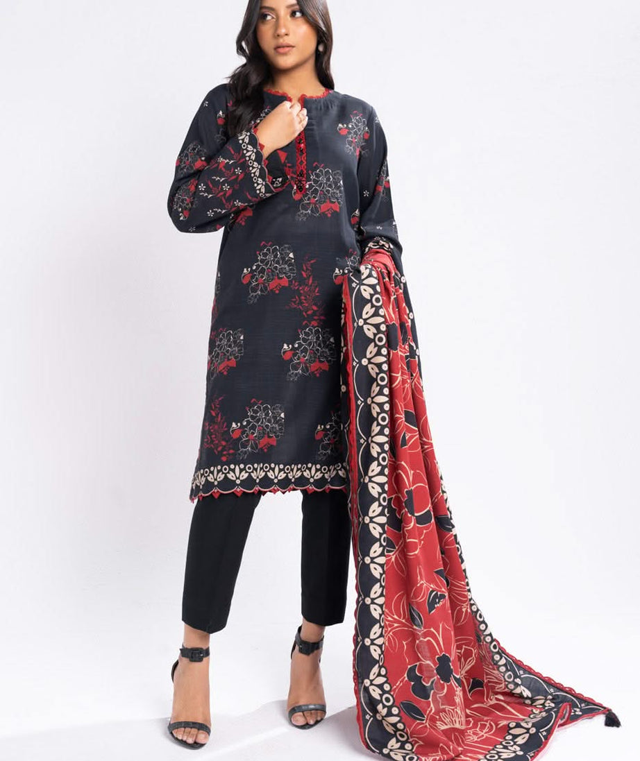 Al-Karam Winter Collection'24 FW#46.1 (BLACK)