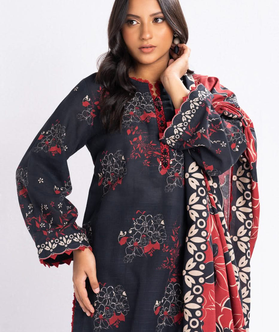 Al-Karam Winter Collection'24 FW#46.1 (BLACK)