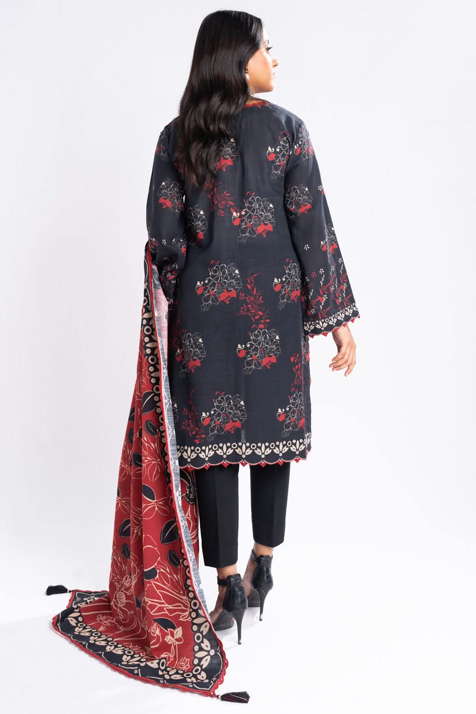 Al-Karam Winter Collection'24 FW#46.1 (BLACK)