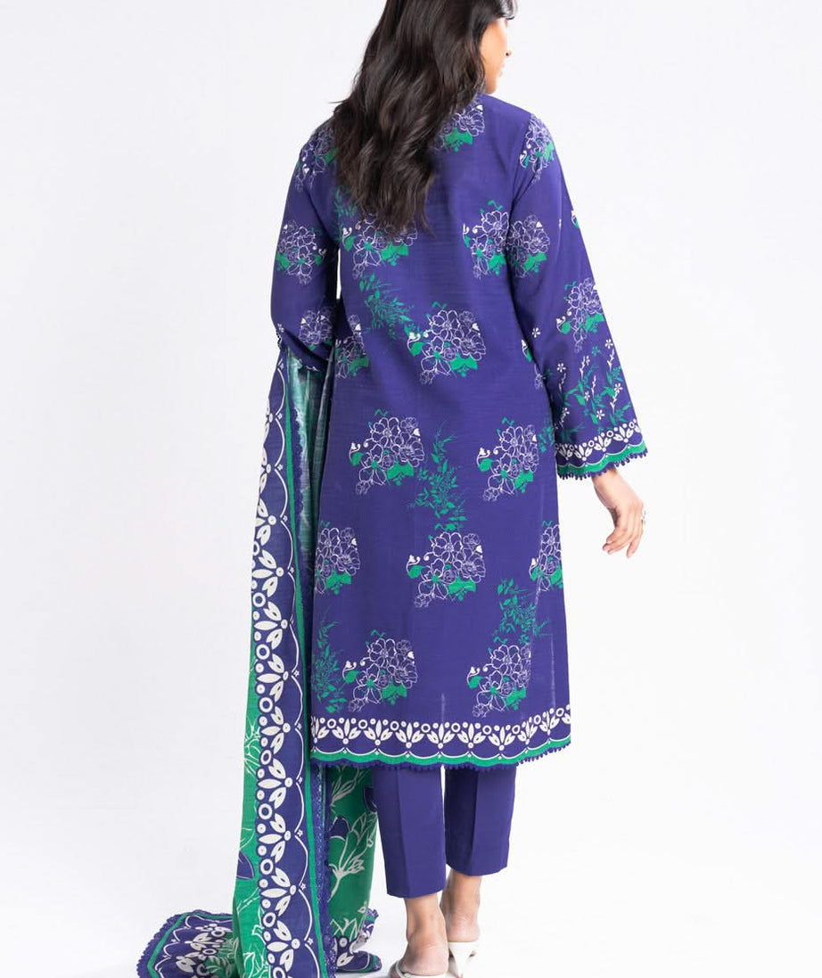 Al-Karam Winter Collection'24 FW#46.1 (Blue)
