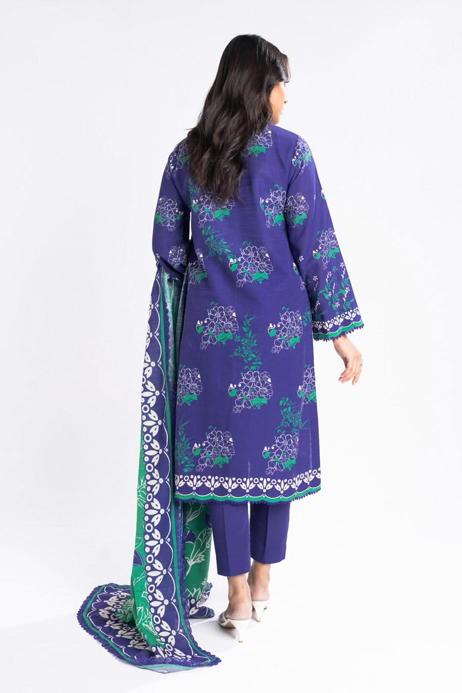 Al-Karam Winter Collection'24 FW#46.1 (Blue)