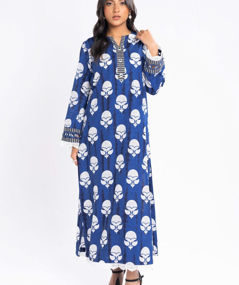 Al-Karam Winter Collection'24 FW#53.1 (Blue)