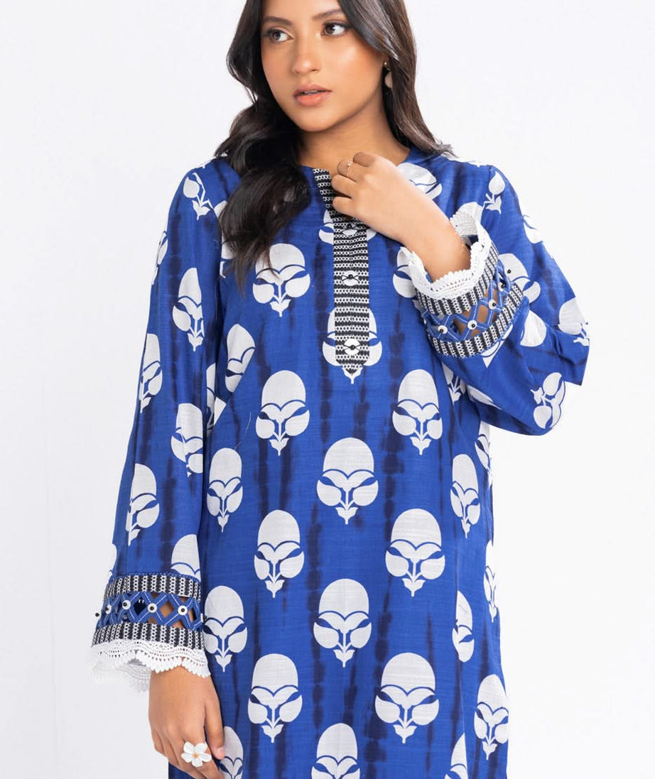 Al-Karam Winter Collection'24 FW#53.1 (Blue)