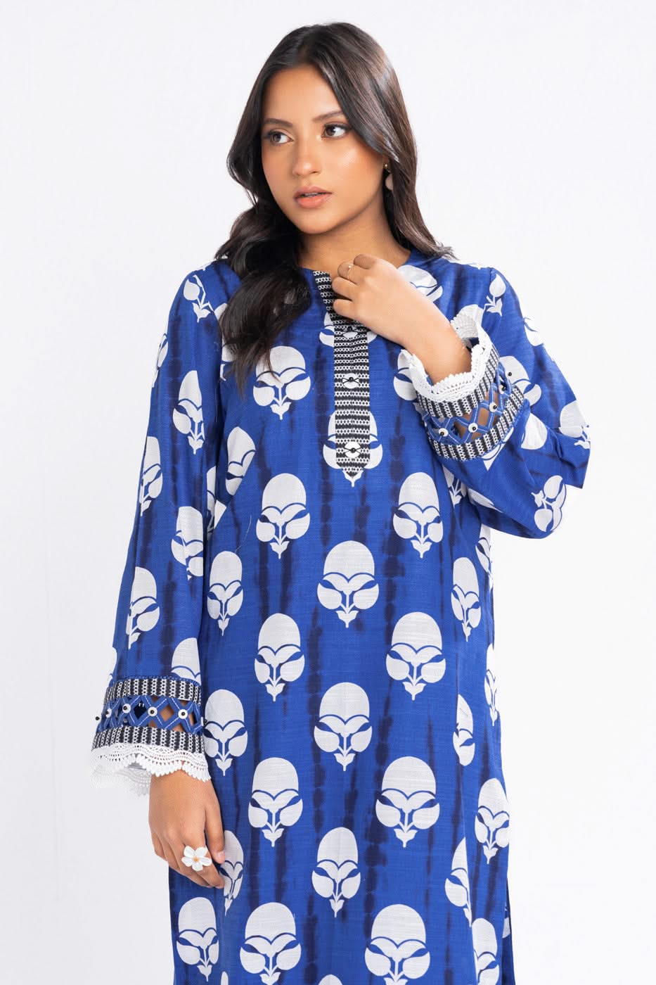 Al-Karam Winter Collection'24 FW#53.1 (Blue)