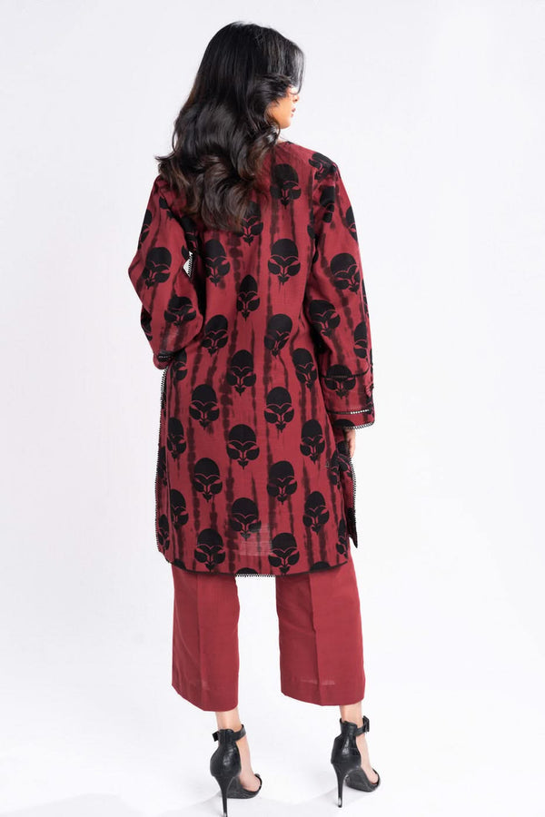 Al-Karam Winter Collection'24 FW#53.1 (Red)
