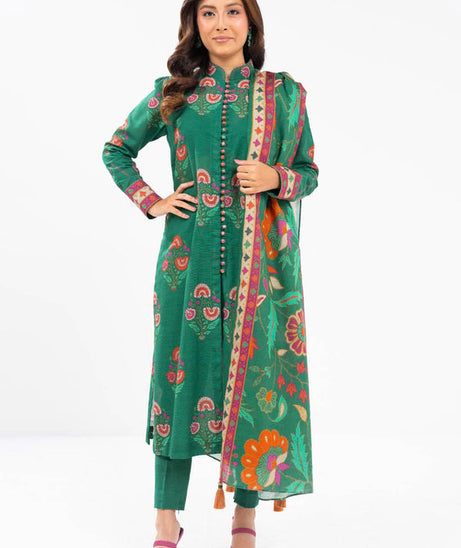 Al-Karam Winter Collection'24 FW#60.1 (Green)