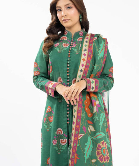 Al-Karam Winter Collection'24 FW#60.1 (Green)