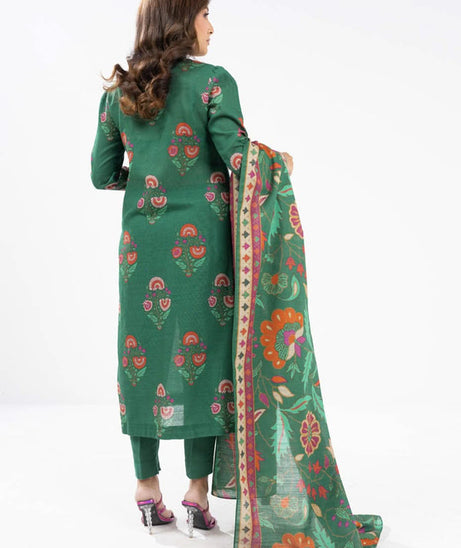 Al-Karam Winter Collection'24 FW#60.1 (Green)