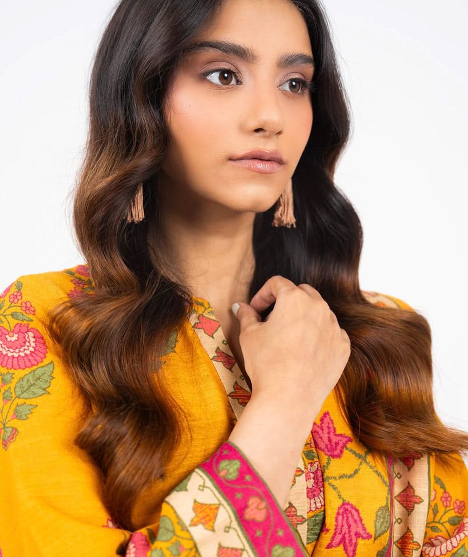 Al-Karam Winter Collection'24 FW#60.1 (YELLOW)