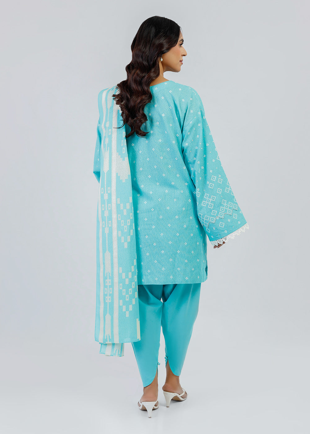 Al-Karam Winter Collection'24 FW#7.1 (Light Blue)