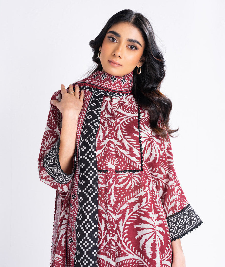Al-Karam Winter Collection'24 FW#15 (Maroon)