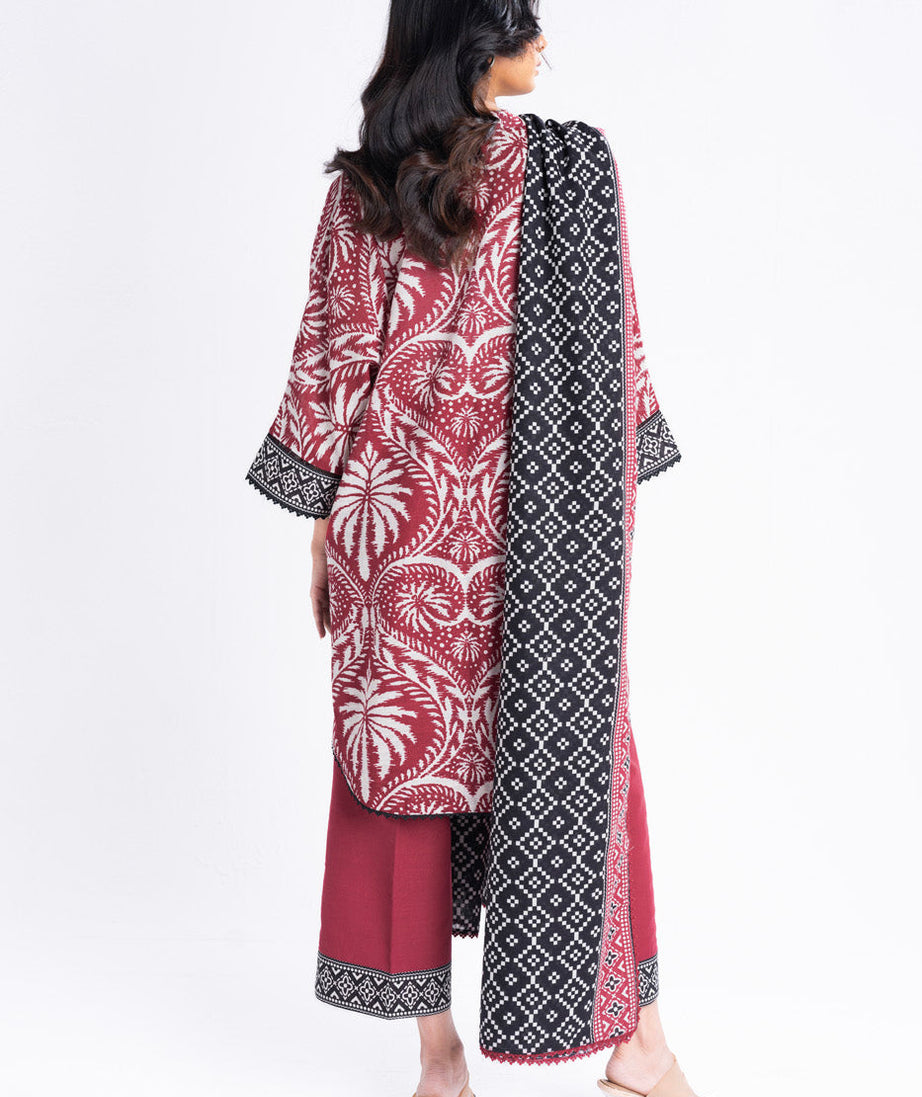 Al-Karam Winter Collection'24 FW#15 (Maroon)