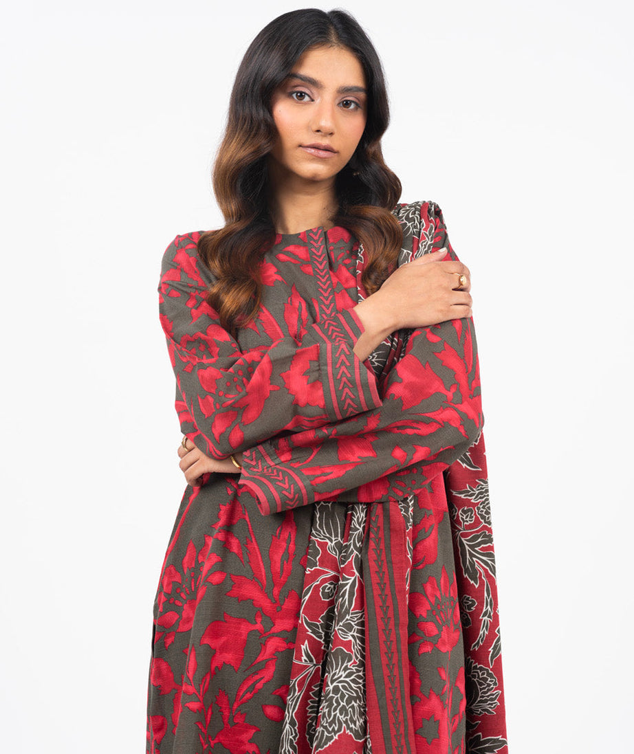 Al-Karam Winter Collection'24 FW#23 (GREY)