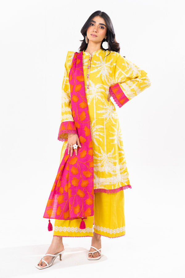 Al-Karam Winter Collection'24 FW#25 (YELLOW)