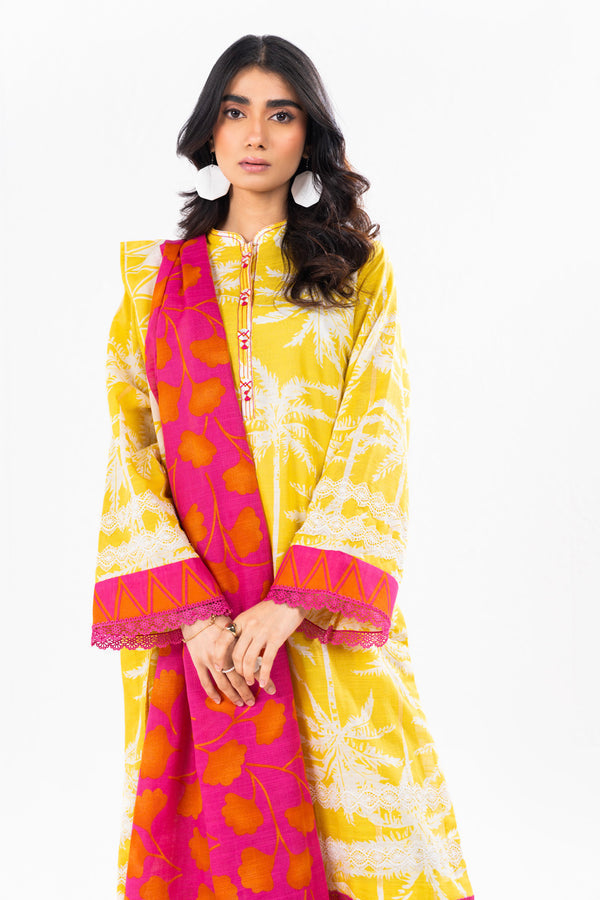 Al-Karam Winter Collection'24 FW#25 (YELLOW)