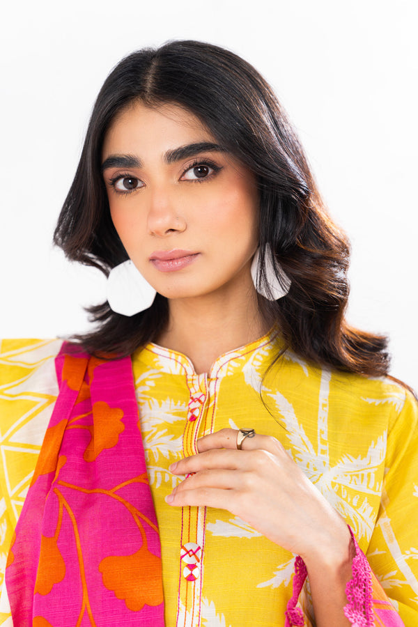 Al-Karam Winter Collection'24 FW#25 (YELLOW)