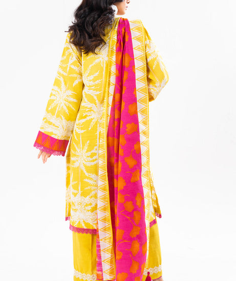 Al-Karam Winter Collection'24 FW#25 (YELLOW)