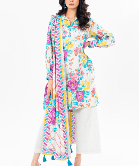 Al-Karam Winter Collection'24 FW#56 (Cream)