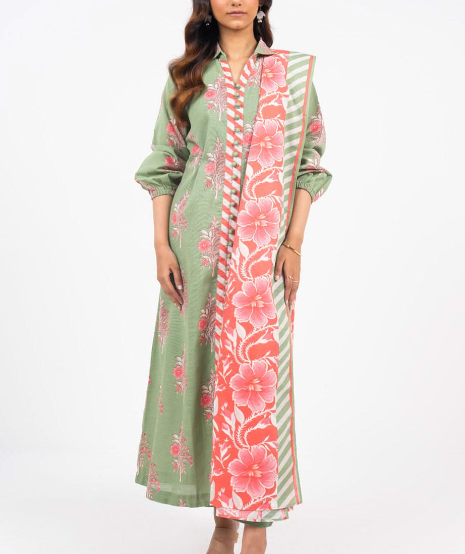 Al-Karam Winter Collection'24 FW#13 (Green)