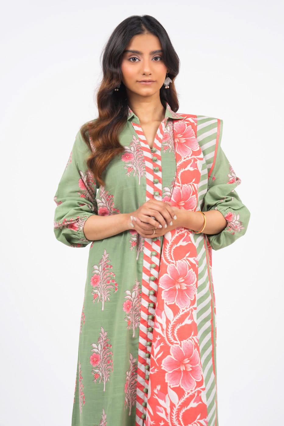 Al-Karam Winter Collection'24 FW#13 (Green)