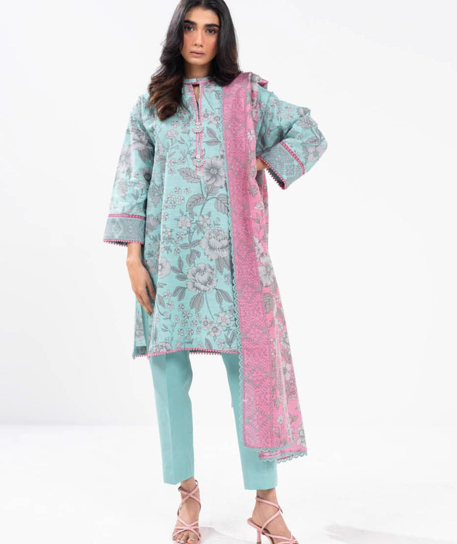 Al-Karam Winter Collection'24 FW#14 (L BLUE)