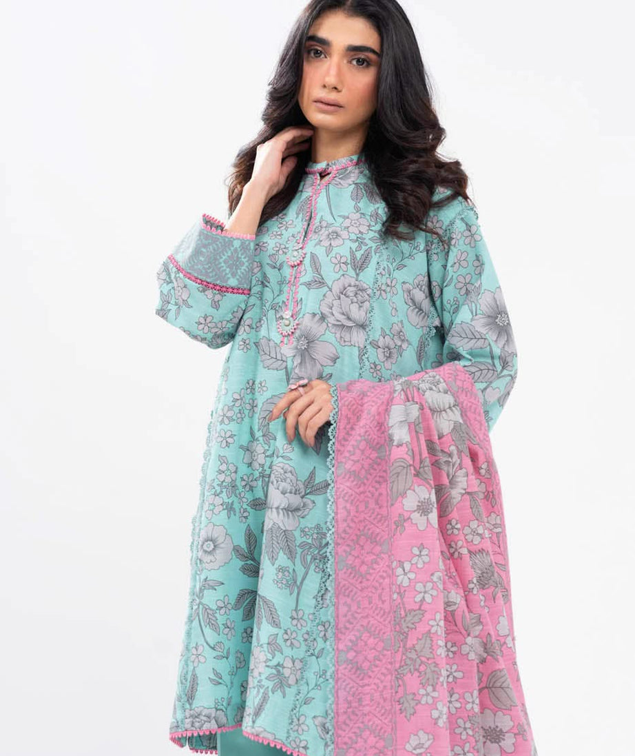 Al-Karam Winter Collection'24 FW#14 (L BLUE)