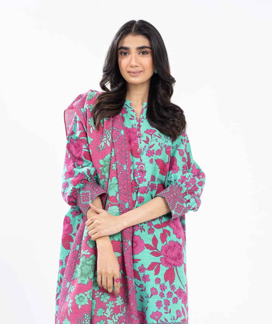 Al-Karam Winter Collection'24 FW#14 (Sea Green)