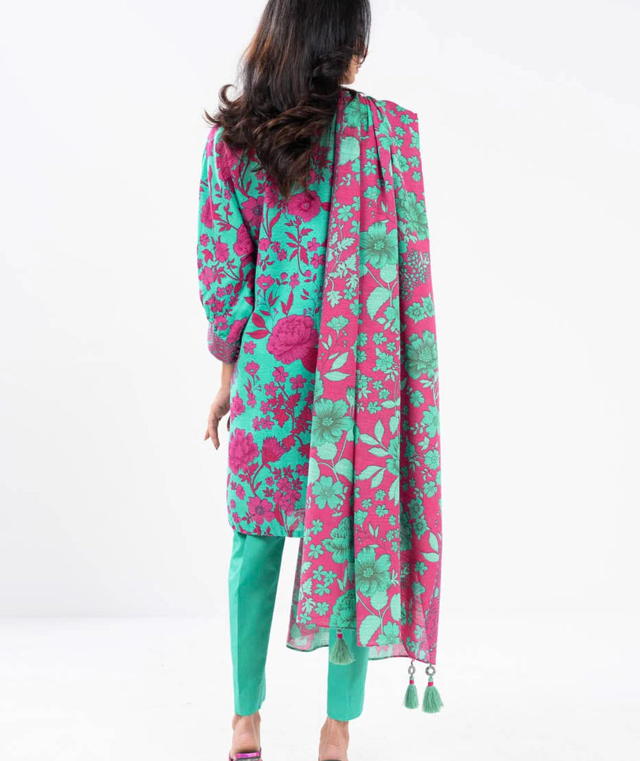 Al-Karam Winter Collection'24 FW#14 (Sea Green)