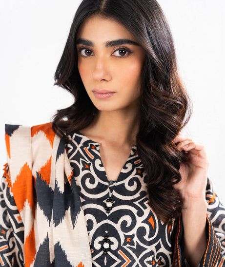 Al-Karam Winter Collection'24 FW#16 (Black)