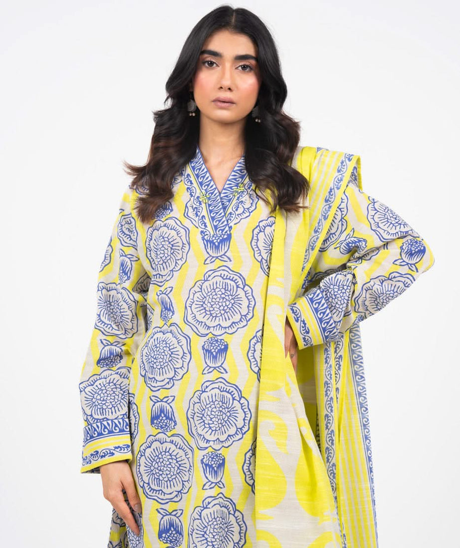 Al-Karam Winter Collection'24 FW#17 (Beige)