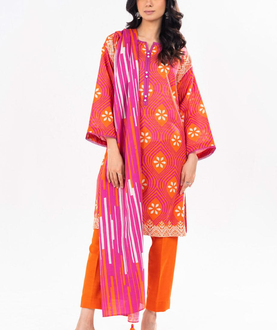 Al-Karam Winter Collection'24 FW#18 (Orange)