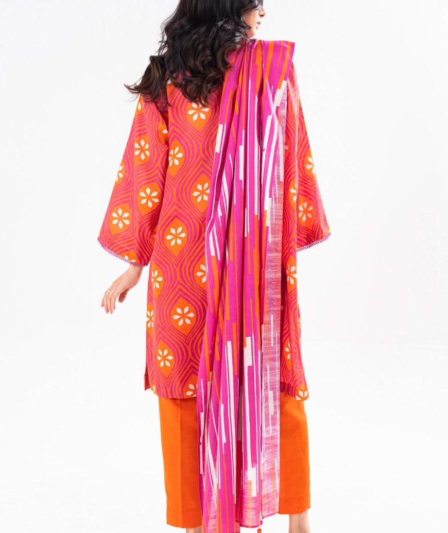 Al-Karam Winter Collection'24 FW#18 (Orange)