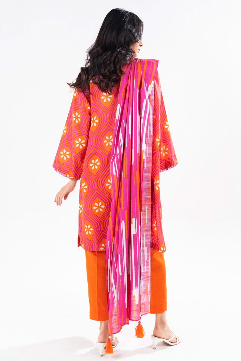 Al-Karam Winter Collection'24 FW#18 (Orange)