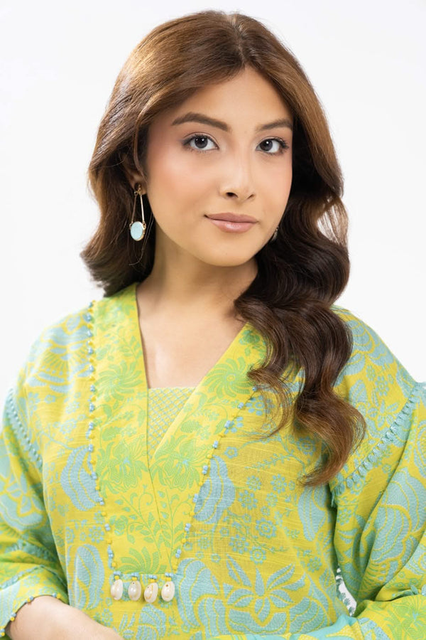 Al-Karam Winter Collection'24 FW#19 (Yellow)