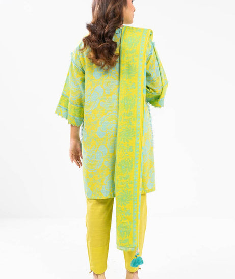 Al-Karam Winter Collection'24 FW#19 (Yellow)